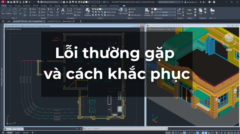 Lỗi thường gặp khi dựng 3D và cách khắc phục