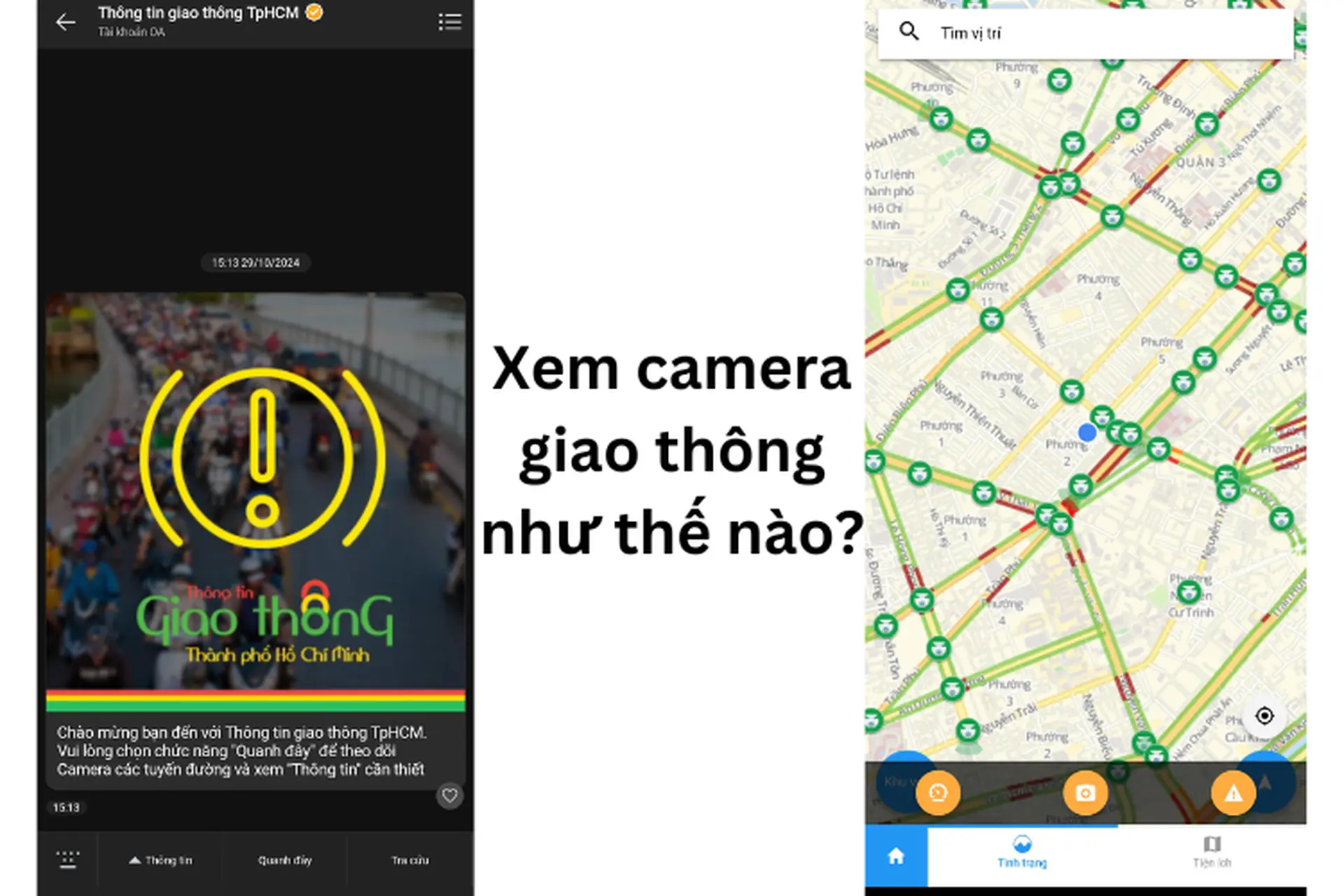 Cách xem camera giao thông TP.HCM, Hà Nội ngay trên điện thoại & máy tính