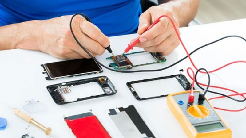 Lỗi phần cứng ảnh hưởng đến nguồn điện cung cấp cho máy