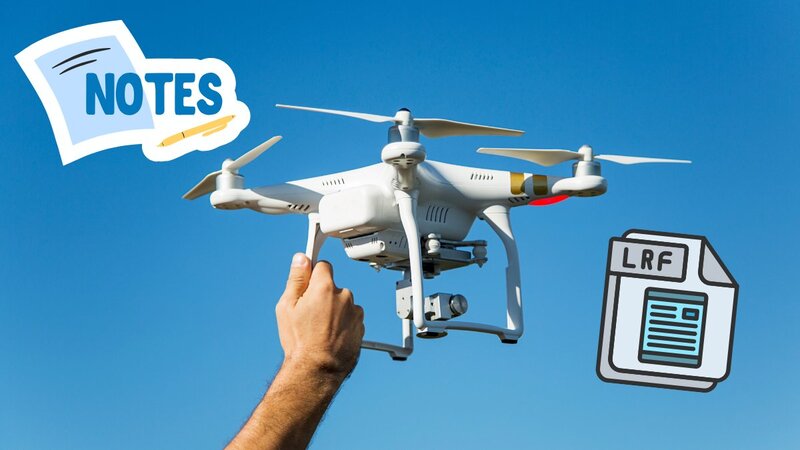 Thể hiện rõ rằng LRF chỉ là metadata, còn video mới chứa nội dung hình ảnh