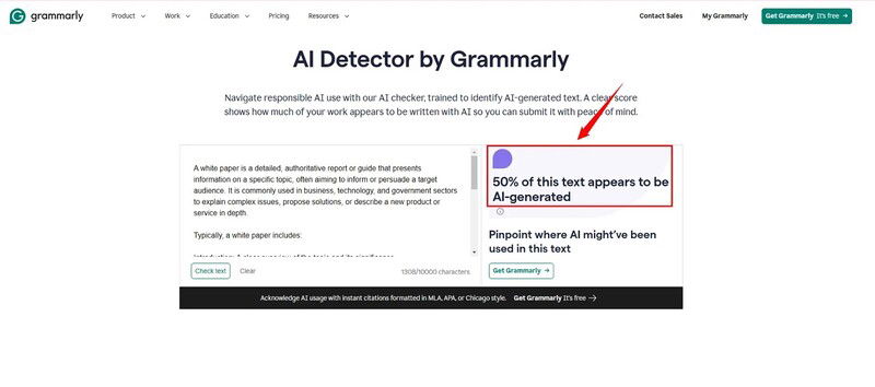 AI Content Detector đang phân tích văn bản để nhận diện nội dung do AI viết