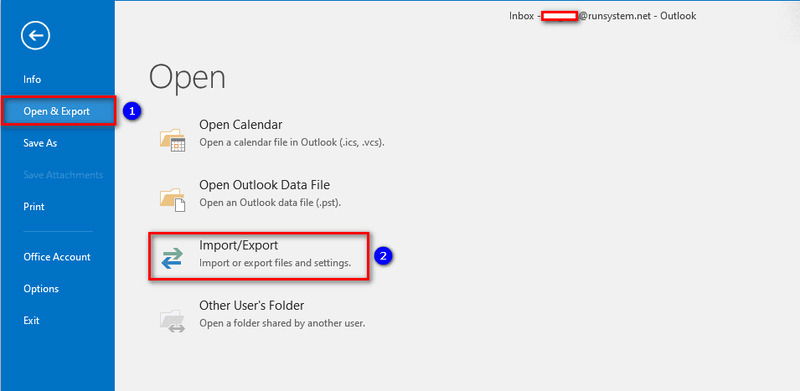 Khôi phục dữ liệu Outlook sai cách