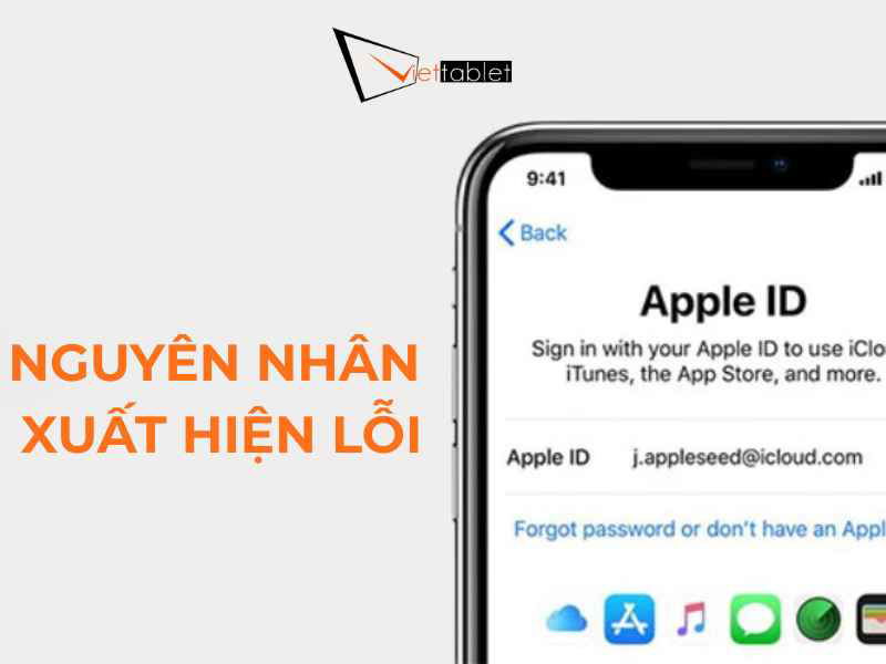 Nguyên nhân khiến xuất hiện lỗi ID Apple này chưa được sử dụng trước đây ở iTunes Store