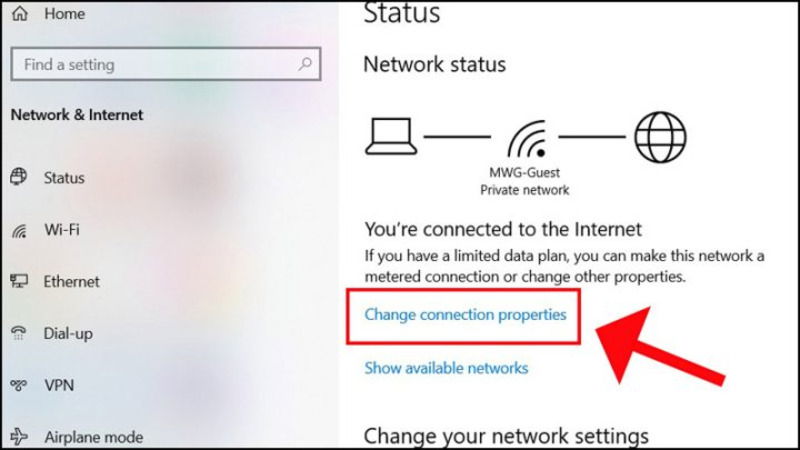 Xung đột cấu hình mạng Public và Private trên Windows