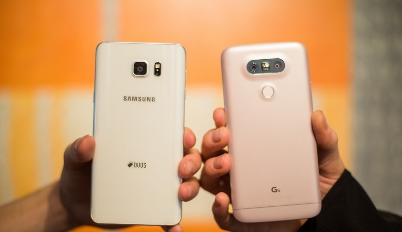 Samsung Galaxy Note 5 vs LG G5