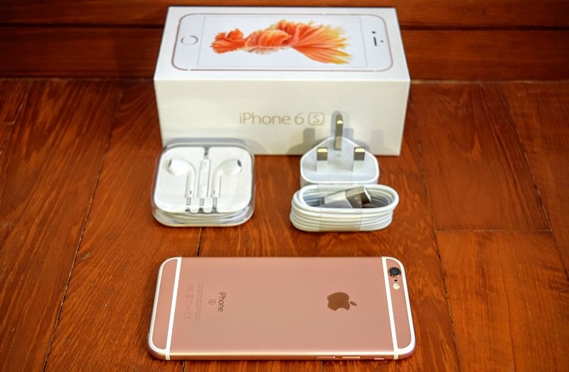 iPhone 6S Rose Gold vàng hồng quà tặng dành cho phái nữ