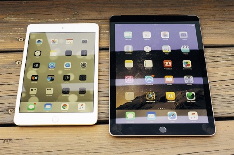 Cấu hình iPad Mini 4 và iPad Air 2