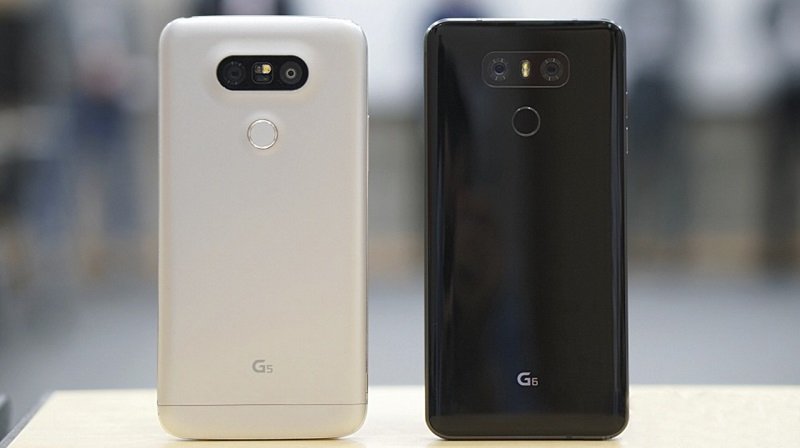 So sánh LG G6 với LG G5: Thiết kế