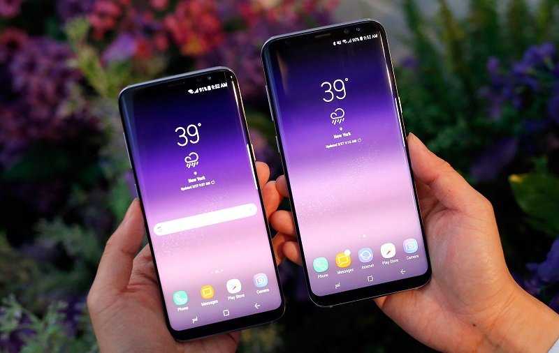 So sánh Samsung Galaxy S8 và Galax S8 Plus: Màn hình