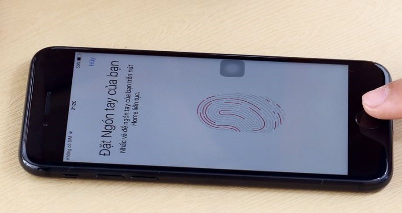 Cách test iPhone 7 cũ: Touch ID