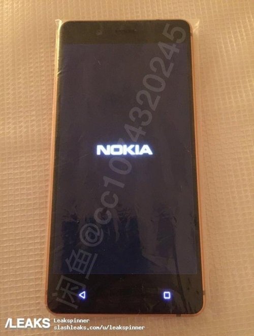 Mặt trước Nokia 8