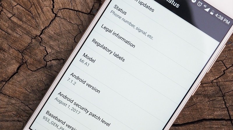 Ảnh Xiaomi Mi A1: Android