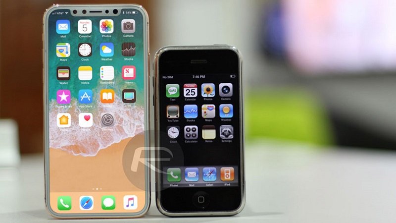 iPhone 8 vs iPhone 3GS
