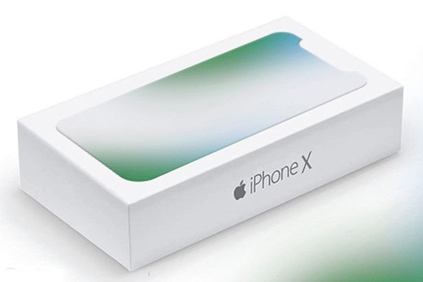 Vỏ hộp được cho là của mẫu iPhone
