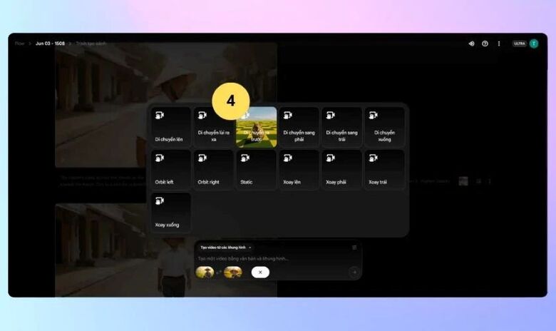 Tùy chỉnh độ dài, phong cách và tông màu video