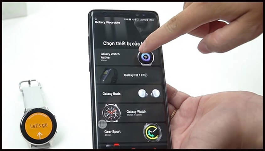 Chi tiết cách kết nối đồng hồ thông minh với điện thoại Samsung