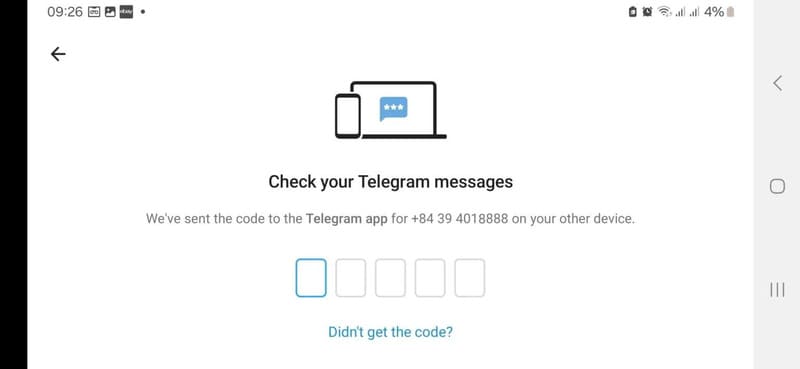 Chờ đủ thời gian rồi mới yêu cầu gửi lại mã