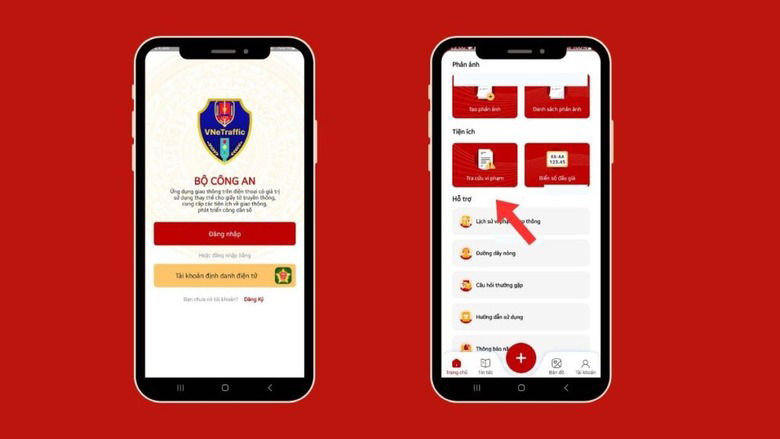 Đăng ký bằng cách nhập thông tin cá nhân thủ công