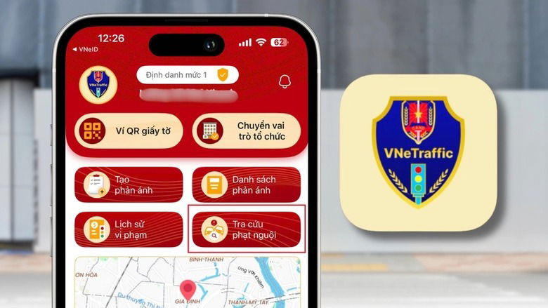 Cách tra cứu phạt nguội trên ứng dụng VNeTraffic