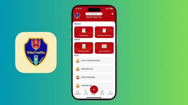 Thiết bị thông minh để tải và cài đặt VNeTraffic