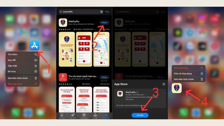 Tải ứng dụng VNeTraffic trên Apple App Store (iOS)
