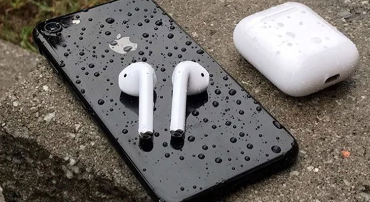 Airpods bị rơi rớt hoặc ngâm nước