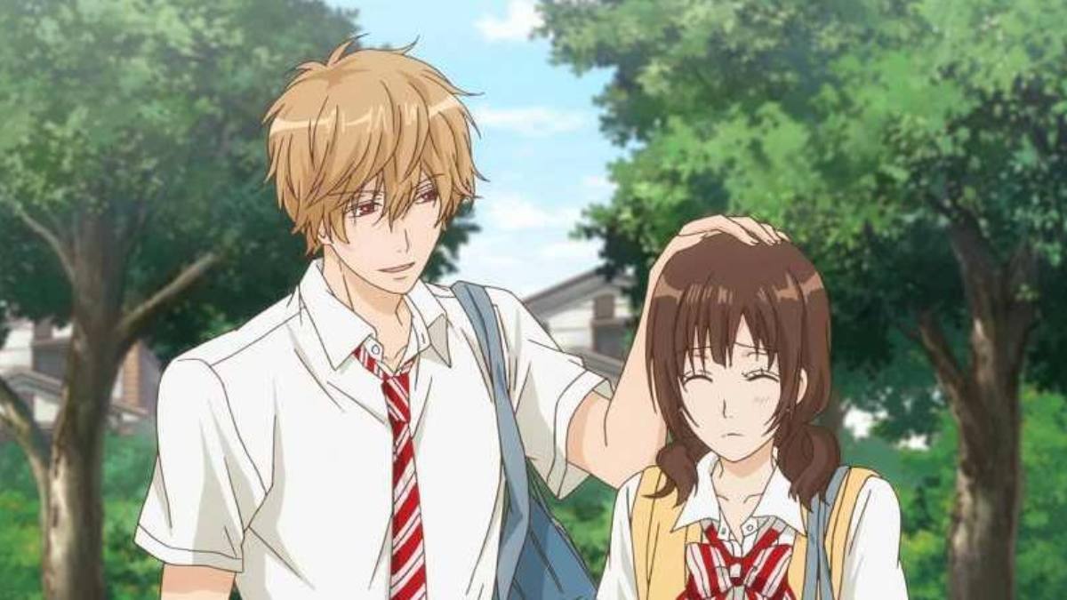 Cặp đôi anime học đường cute
