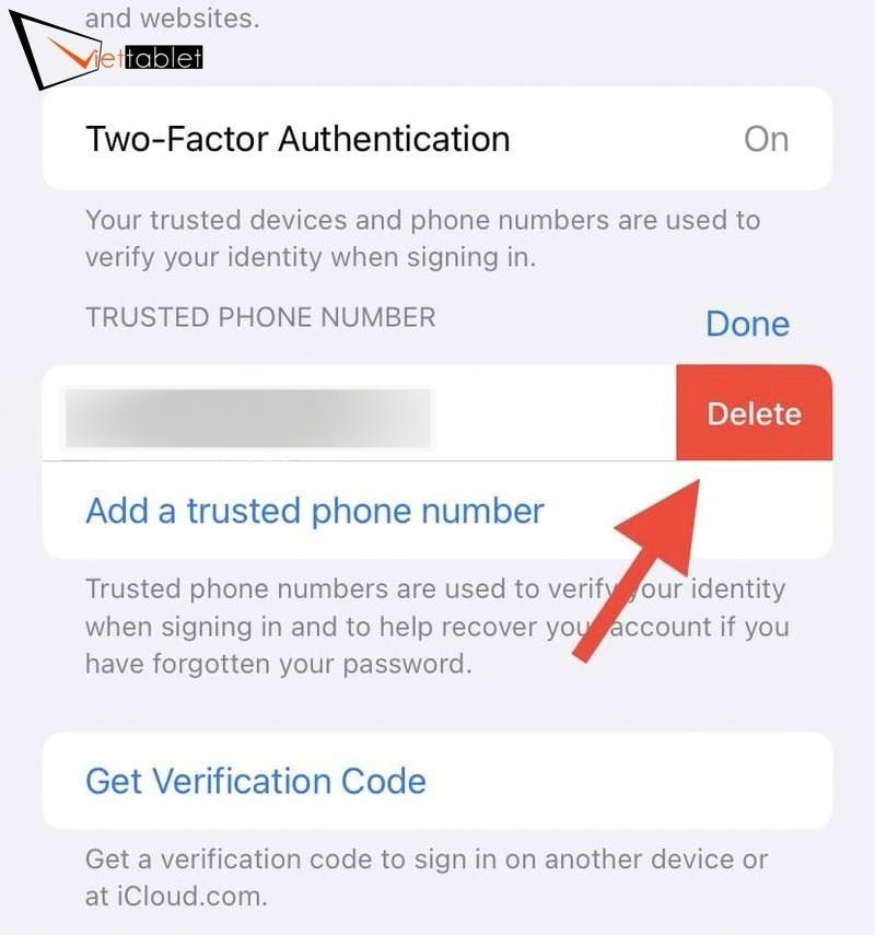 Cách thay đổi số điện thoại iMessage