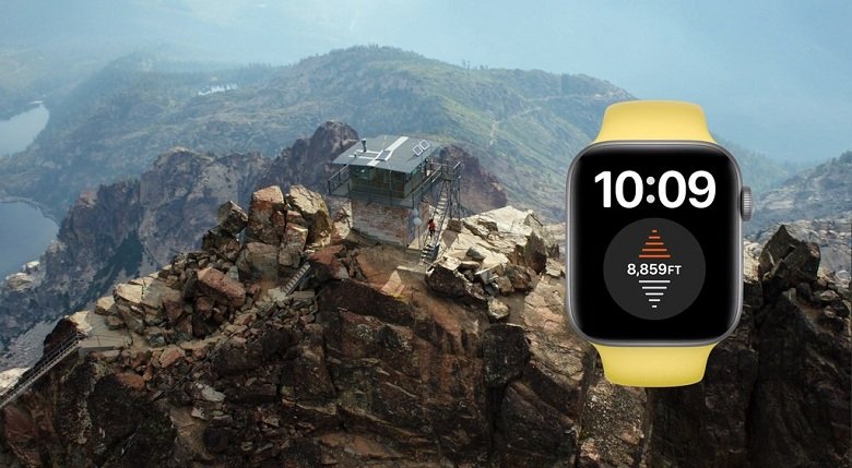 đo độ cao thực Apple Watch SE eSIM 44mm
