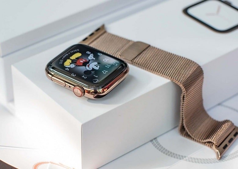 Apple Watch Series 4 (40mm - 44 mm) Bản Thép LTE Cũ Like New Trả