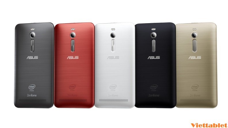Điện thoại Asus Zenfone thiết kế mặt sau