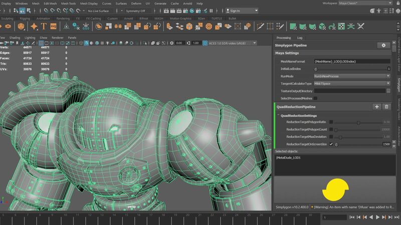 Autodesk Maya cung cấp khả năng xử lý hình ảnh