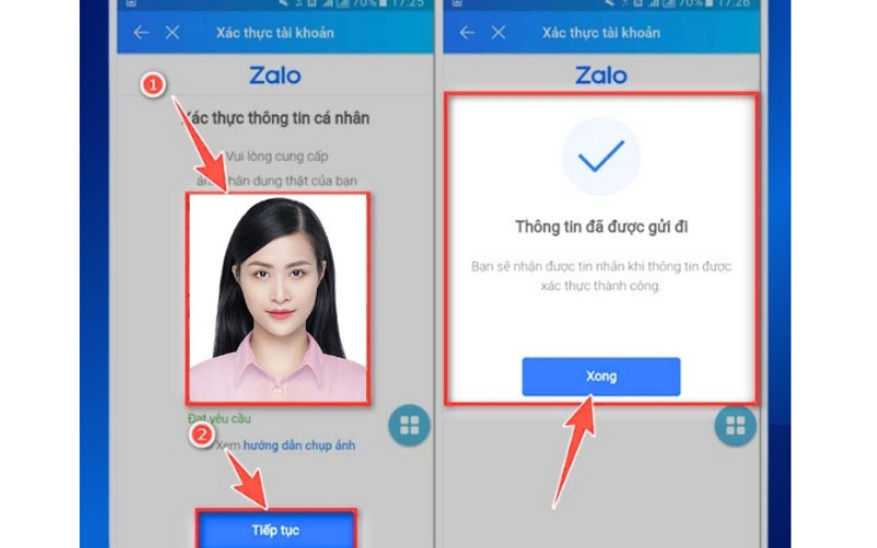 Tiến hành call video để xác nhận  11