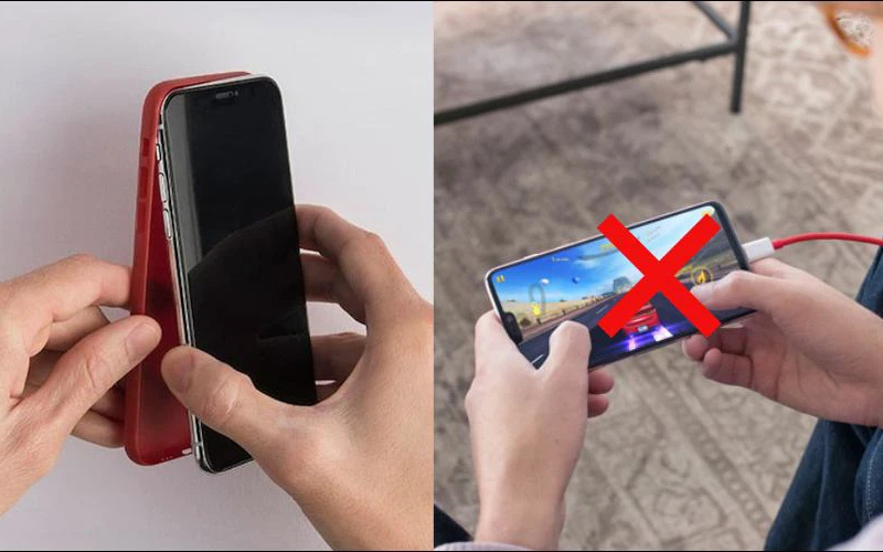 Nên tháo ốp lưng khi dùng tác vụ nặng 7