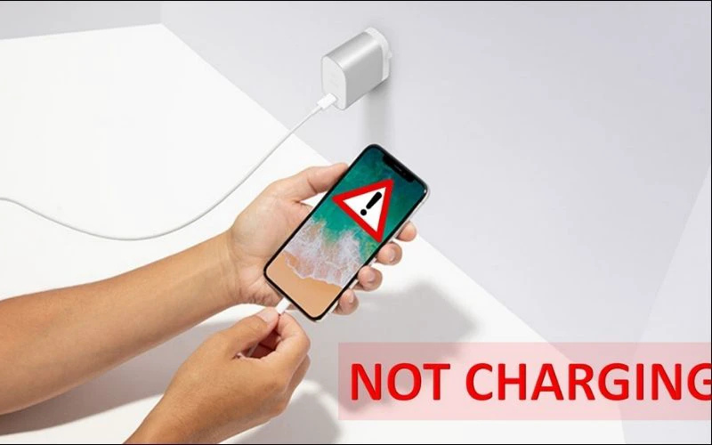 Không nạp được pin 5