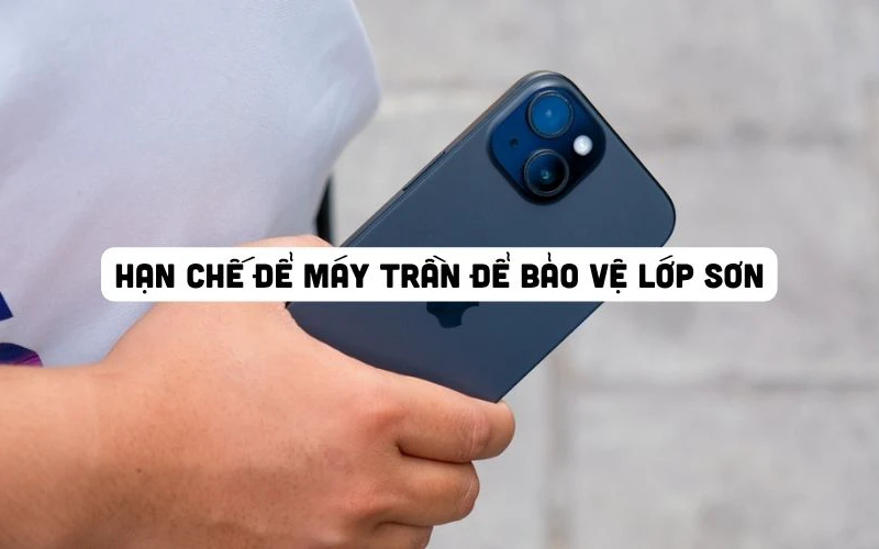Mồ hôi có thể làm tróc sơn viền 3