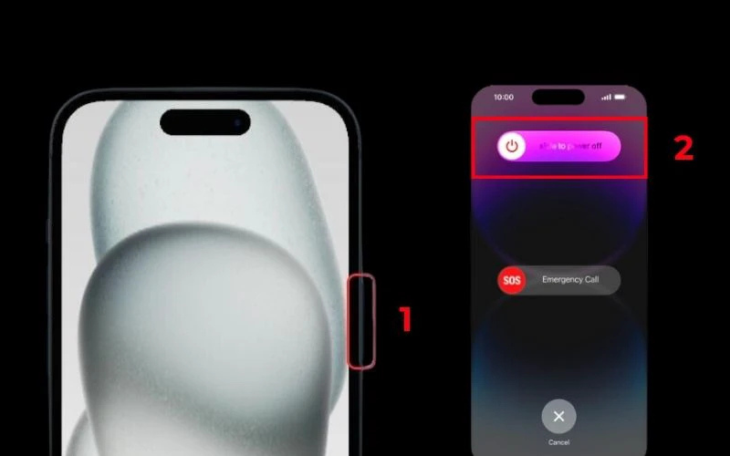 Khởi động lại điện thoại  7