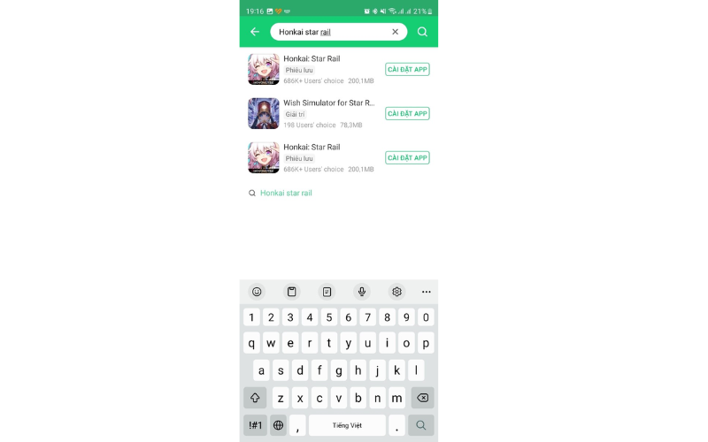 Tải nhanh chóng trên Android 3