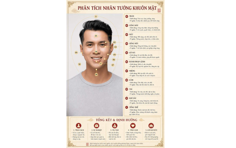 Mô tả chính xác đặc điểm nhận diện của người nam 14