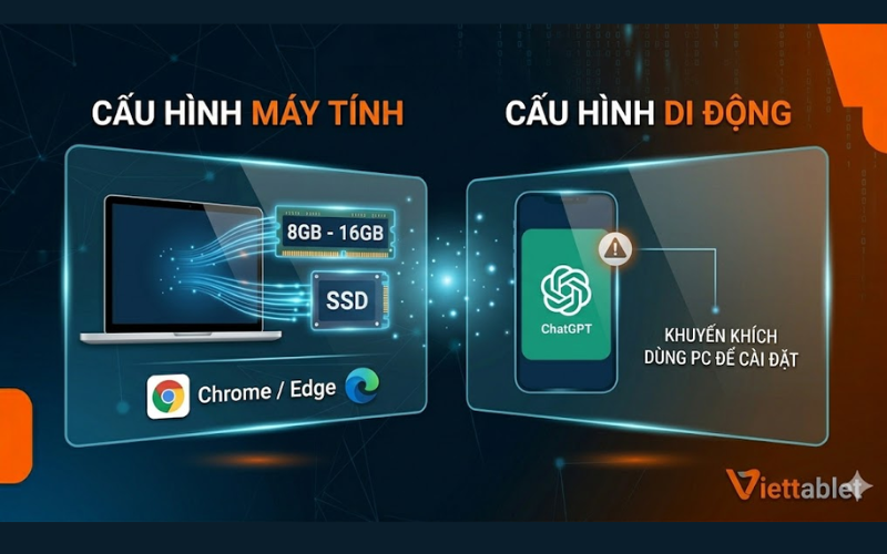 Cấu hình yêu cầu trên điện thoại và máy tính 10