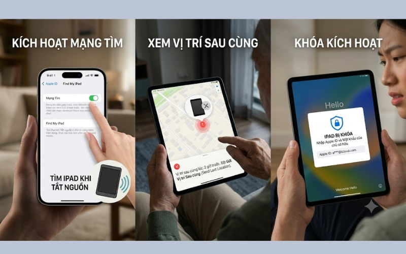 Các chế độ cần kích hoạt 9