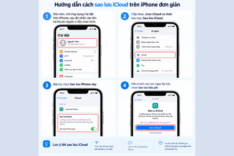 Hướng dẫn cách sao lưu đơn giản nhanh chóng 9