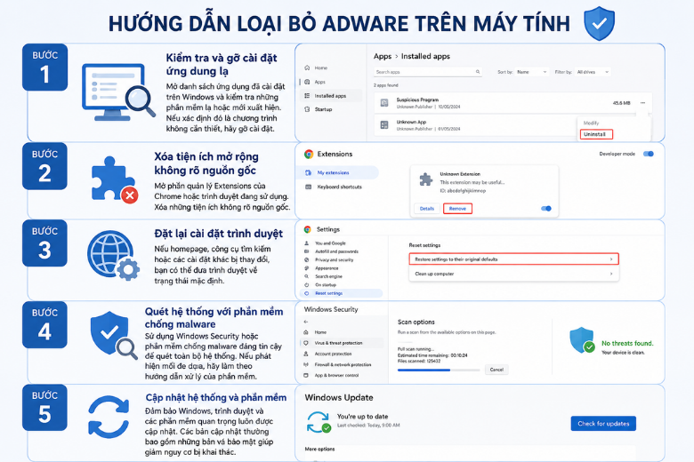 Hướng dẫn cách loại bỏ 10