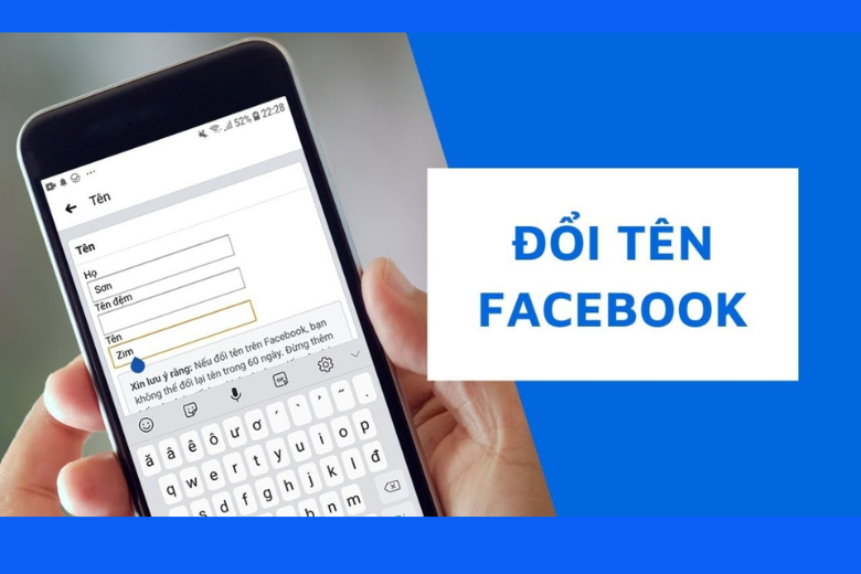 Có thể đổi tên Facebook trên bất kỳ điện thoại nào 2