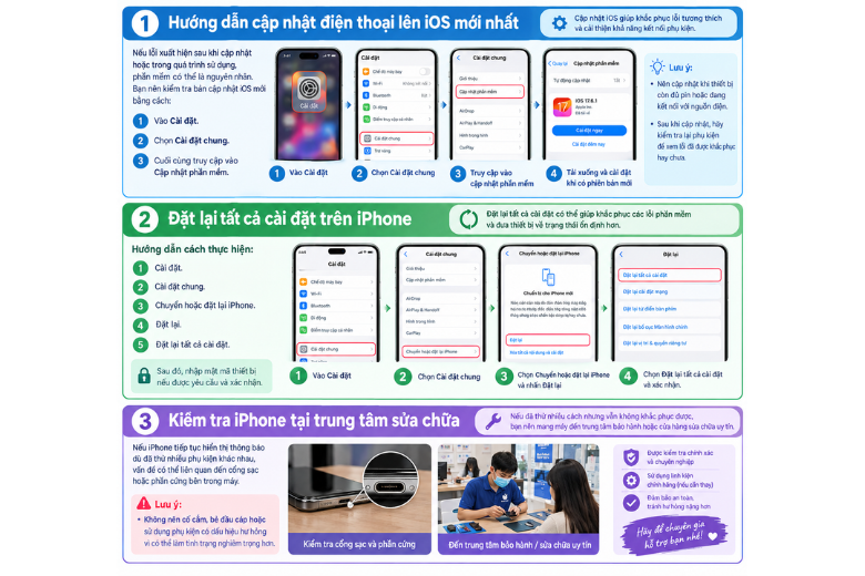 Hướng dẫn cách cập nhật lên IOS mới nhất 7