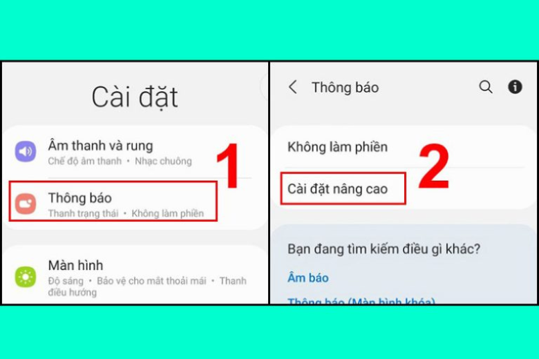 Cách bật hiển thị phần trăm pin 3