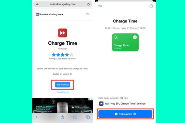 Cách thực hiện trên iPhone bằng phím tắt 3