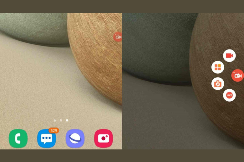 Mở ứng dụng AZ Screen Recorder 5
