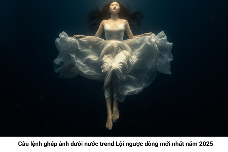 Câu lệnh ghép ảnh dưới nước xu hướng Lội ngược dòng mới nhất năm 2025 1