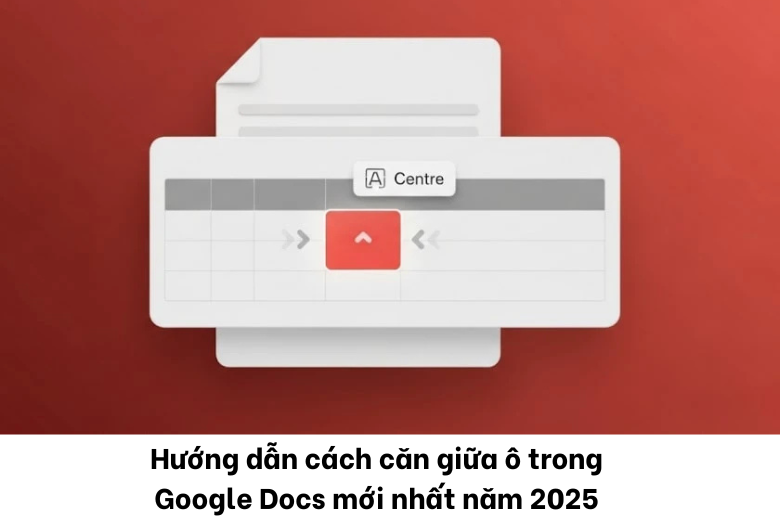 Căn giữa ô giúp văn bản gọn gàng hơn 1